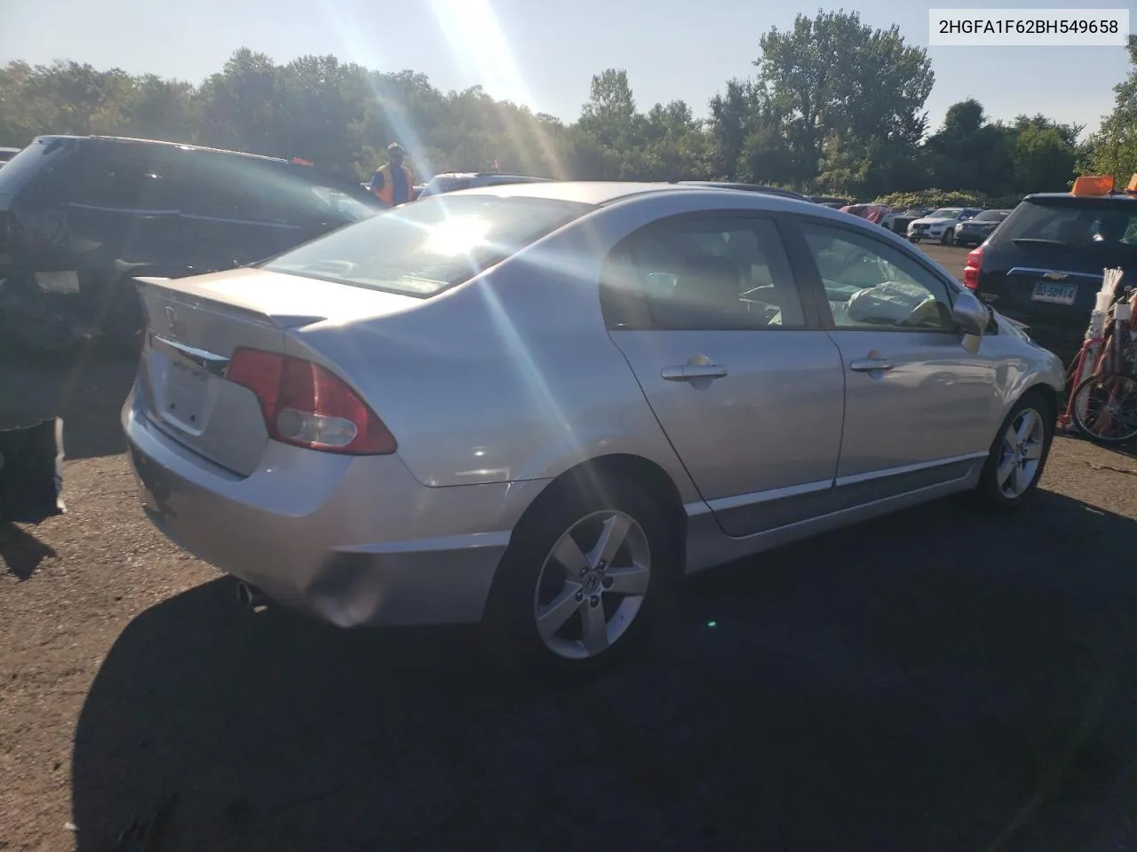 2011 Honda Civic Lx-S VIN: 2HGFA1F62BH549658 Lot: 69801524