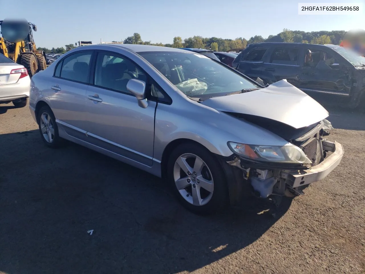 2011 Honda Civic Lx-S VIN: 2HGFA1F62BH549658 Lot: 69801524