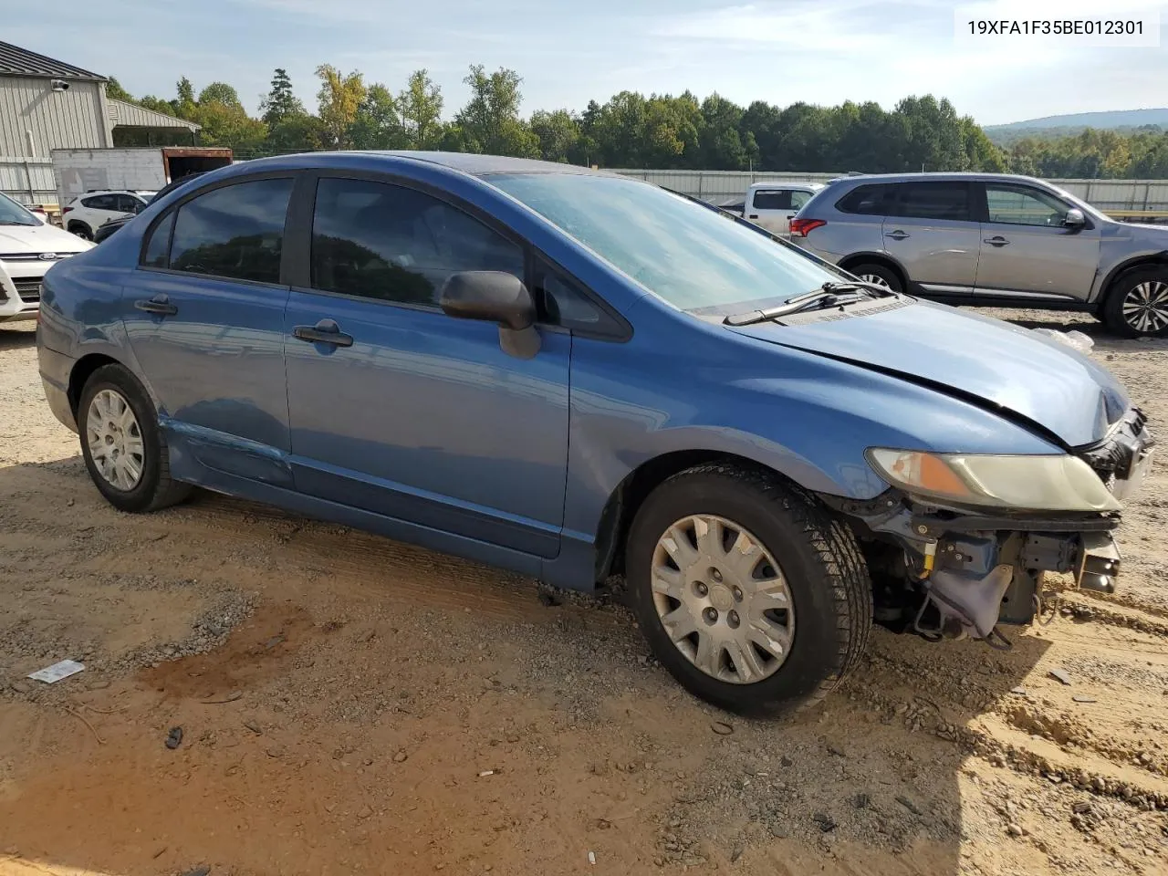 19XFA1F35BE012301 2011 Honda Civic Vp