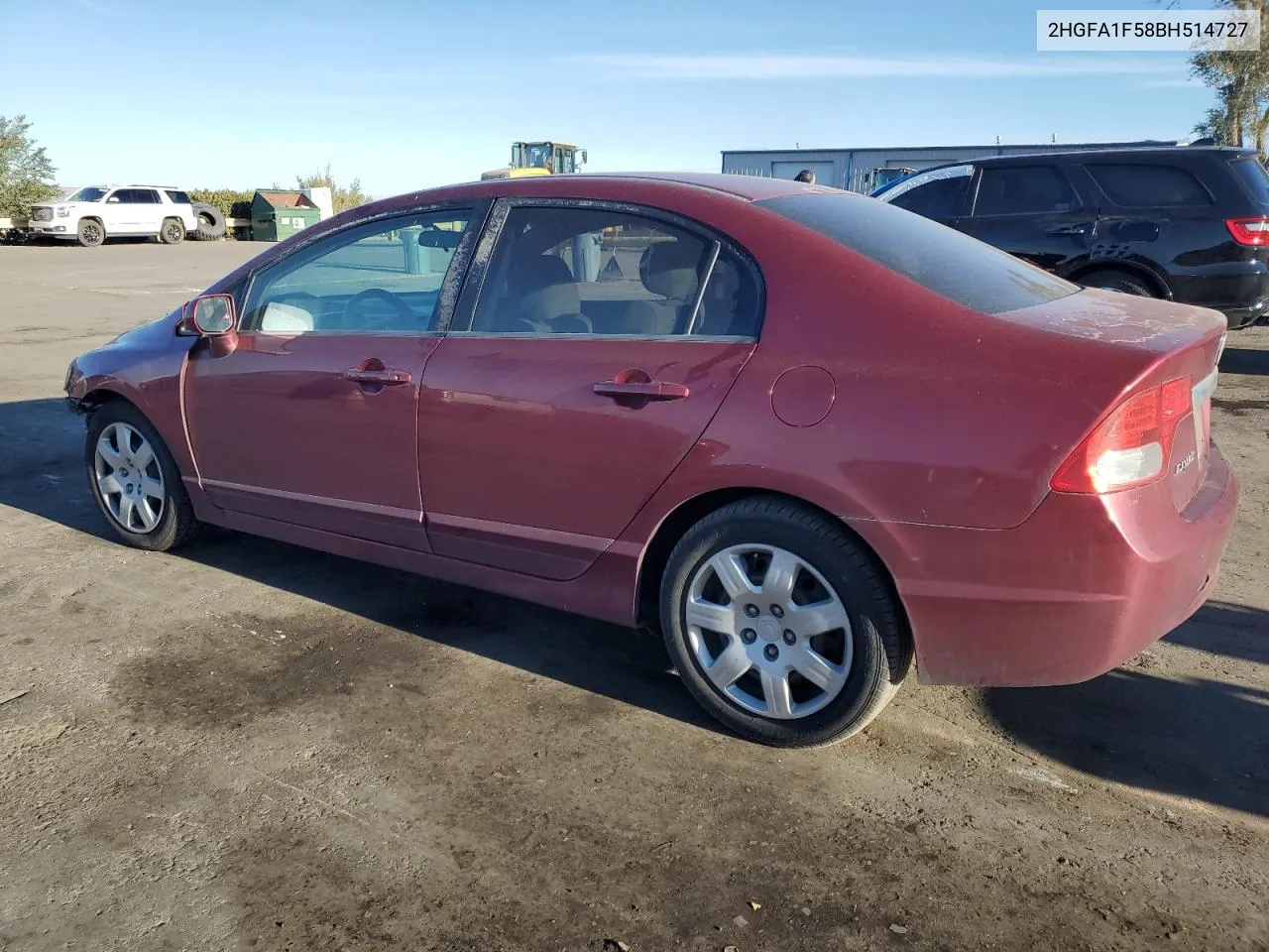 2011 Honda Civic Lx VIN: 2HGFA1F58BH514727 Lot: 72978914