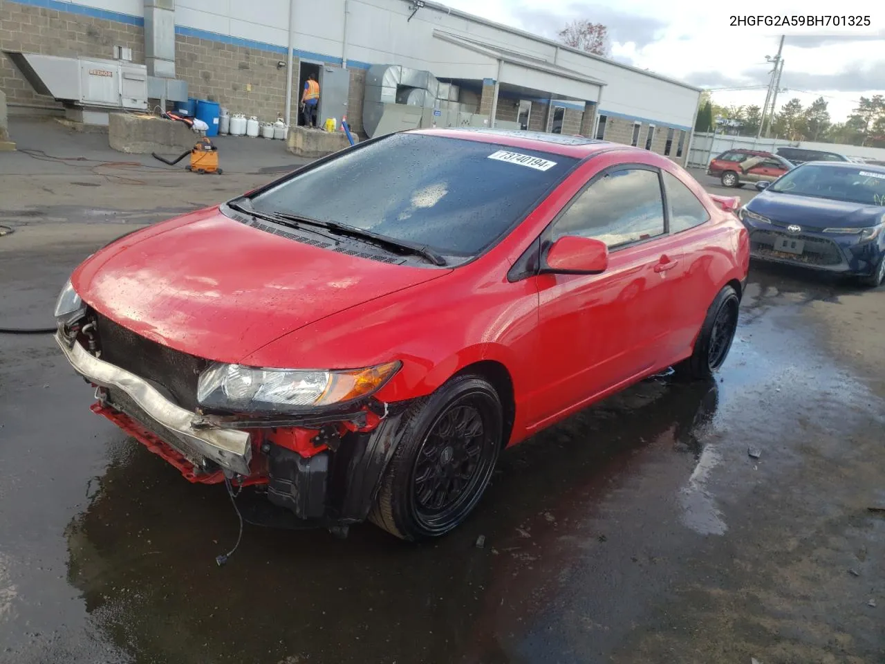 2HGFG2A59BH701325 2011 Honda Civic Si