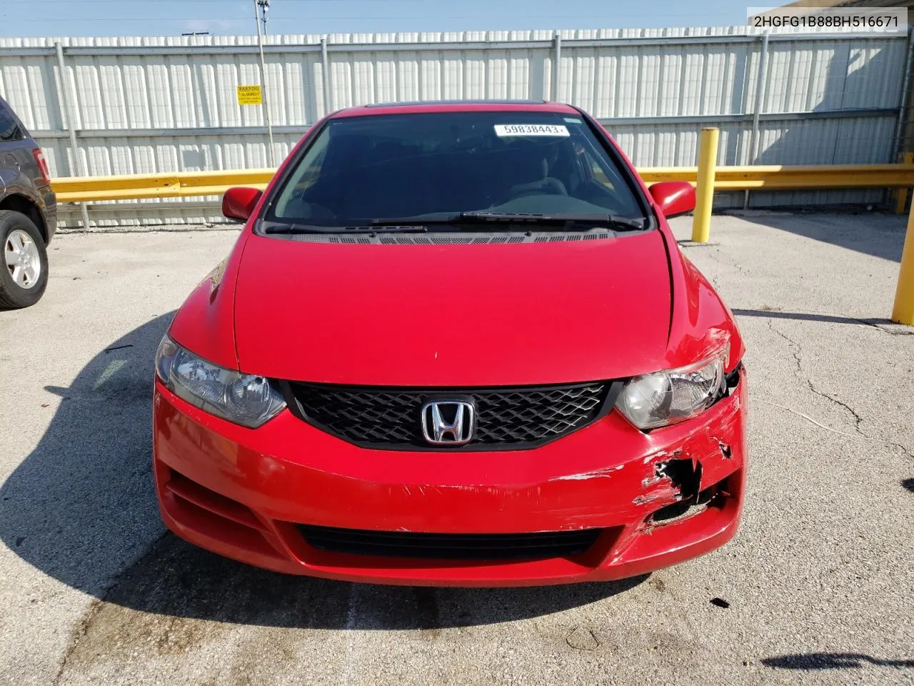 2011 Honda Civic Ex VIN: 2HGFG1B88BH516671 Lot: 74200764