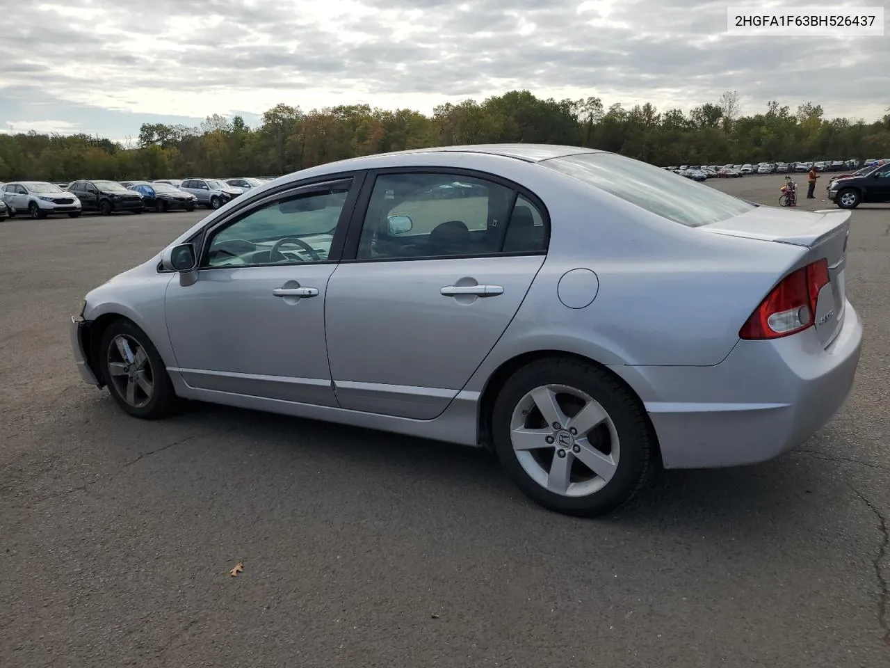 2011 Honda Civic Lx-S VIN: 2HGFA1F63BH526437 Lot: 74328794