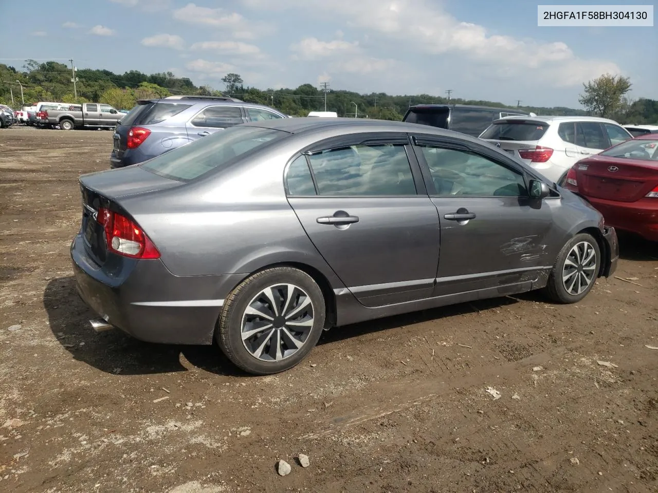 2011 Honda Civic Lx VIN: 2HGFA1F58BH304130 Lot: 74509784