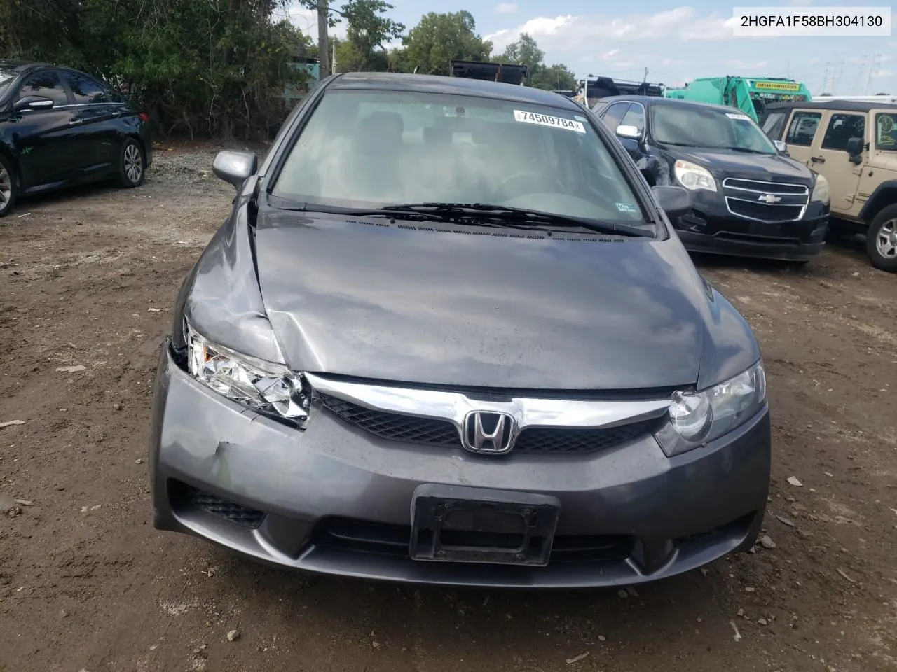 2HGFA1F58BH304130 2011 Honda Civic Lx