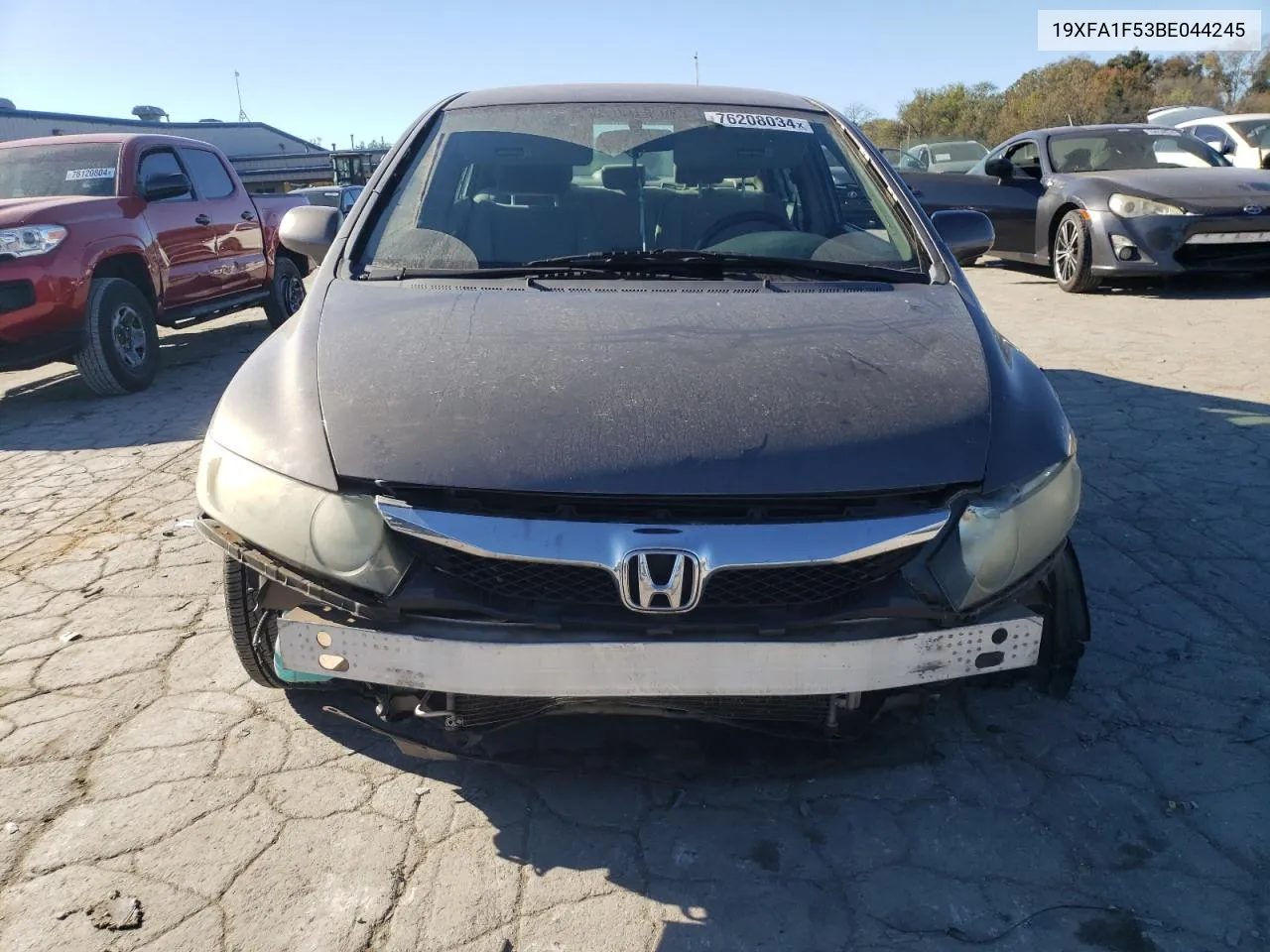 2011 Honda Civic Lx VIN: 19XFA1F53BE044245 Lot: 76208034