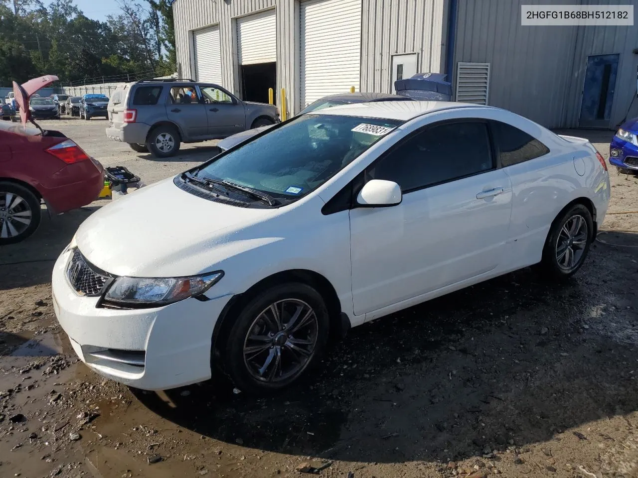 2011 Honda Civic Lx VIN: 2HGFG1B68BH512182 Lot: 76898314