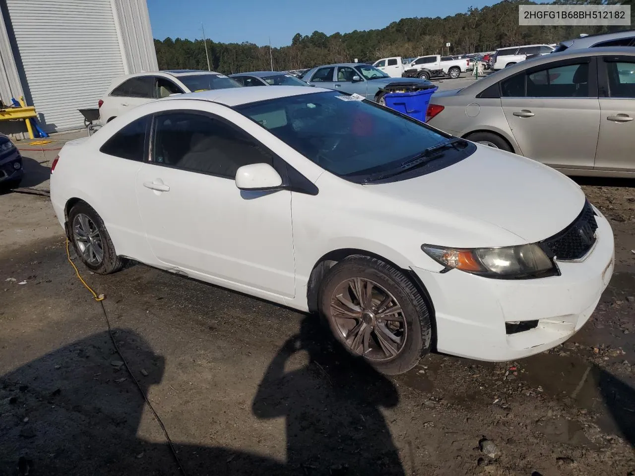 2011 Honda Civic Lx VIN: 2HGFG1B68BH512182 Lot: 76898314