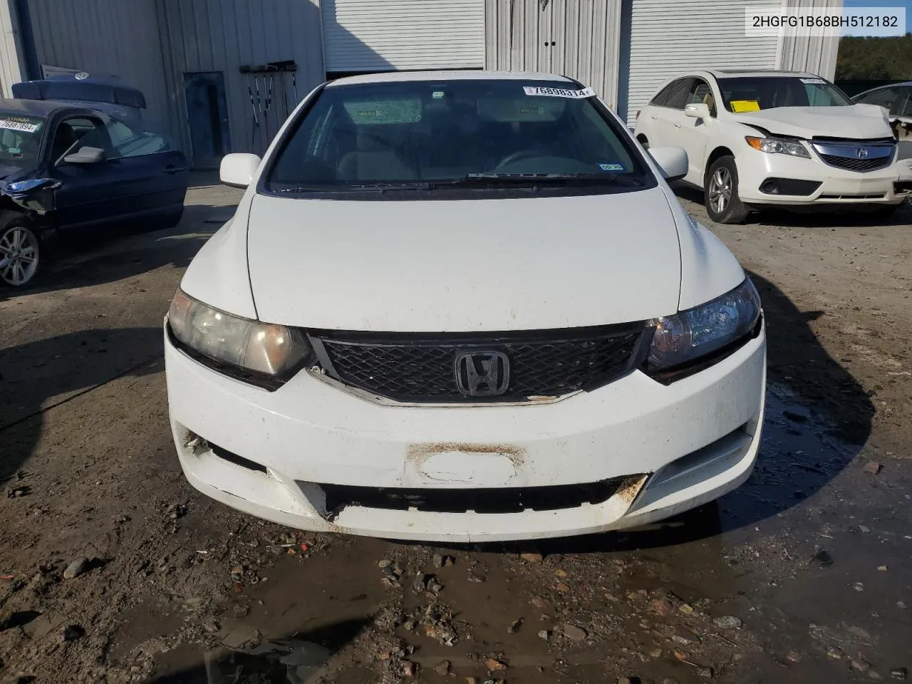 2011 Honda Civic Lx VIN: 2HGFG1B68BH512182 Lot: 76898314