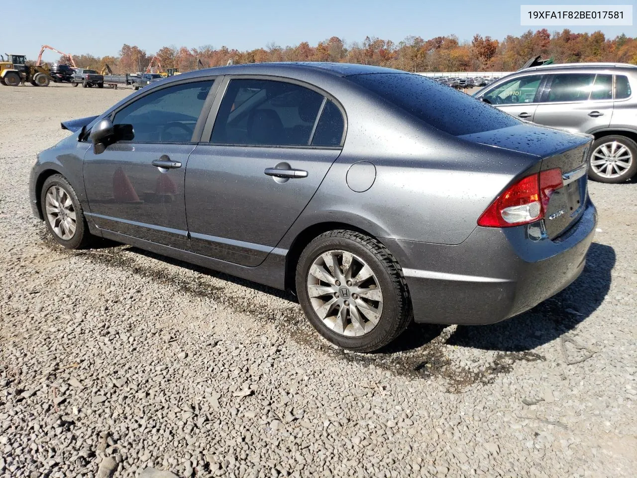 2011 Honda Civic Ex VIN: 19XFA1F82BE017581 Lot: 77079804