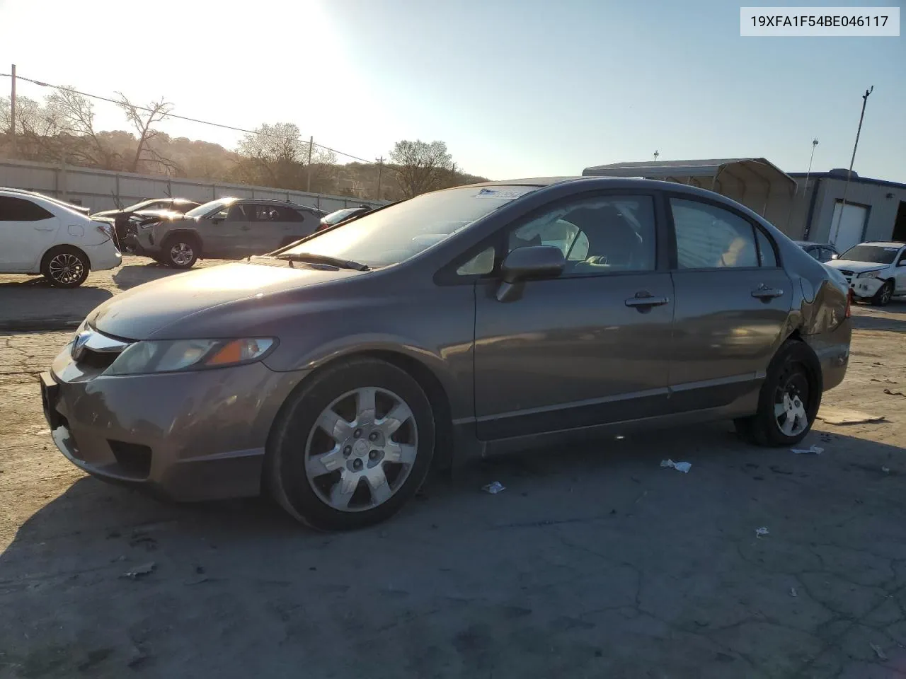 2011 Honda Civic Lx VIN: 19XFA1F54BE046117 Lot: 77712954