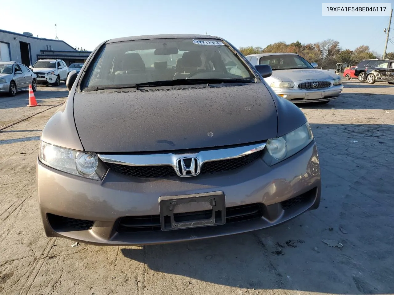 2011 Honda Civic Lx VIN: 19XFA1F54BE046117 Lot: 77712954