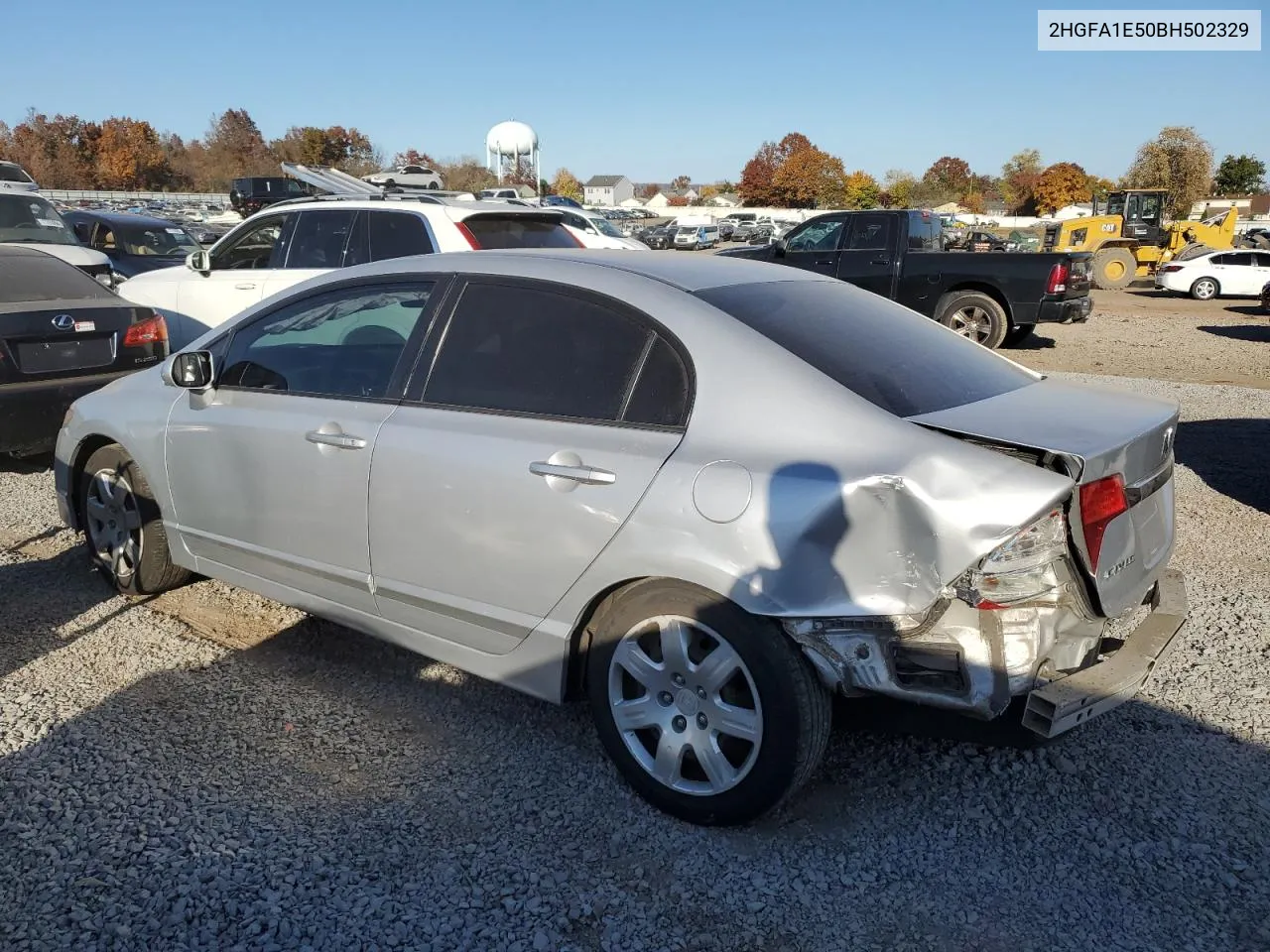 2011 Honda Civic Lx VIN: 2HGFA1E50BH502329 Lot: 77748794