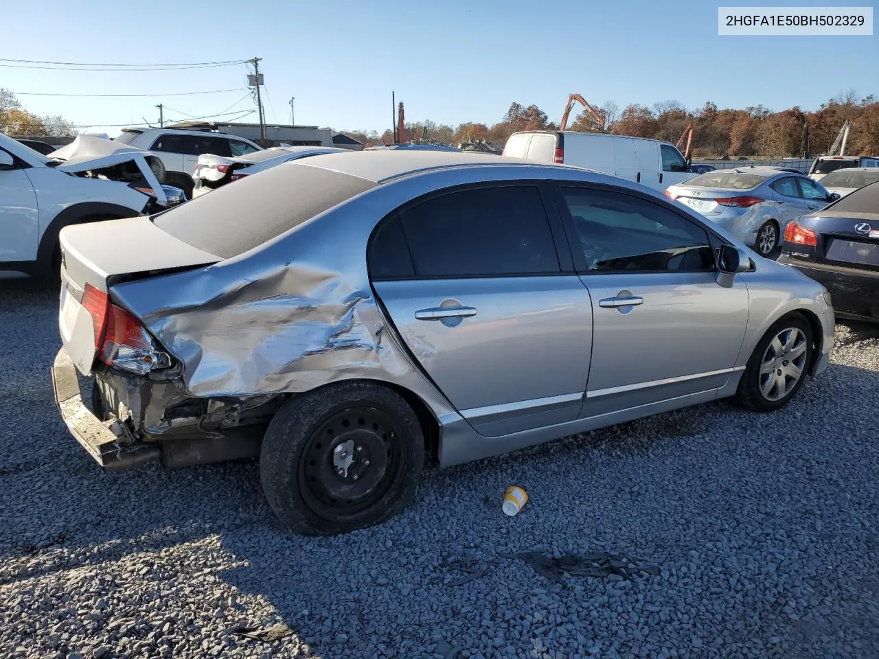 2011 Honda Civic Lx VIN: 2HGFA1E50BH502329 Lot: 77748794