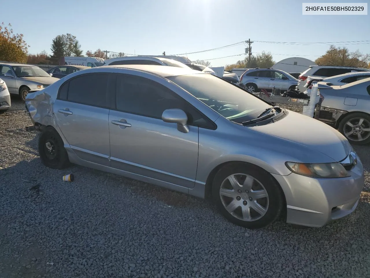 2011 Honda Civic Lx VIN: 2HGFA1E50BH502329 Lot: 77748794