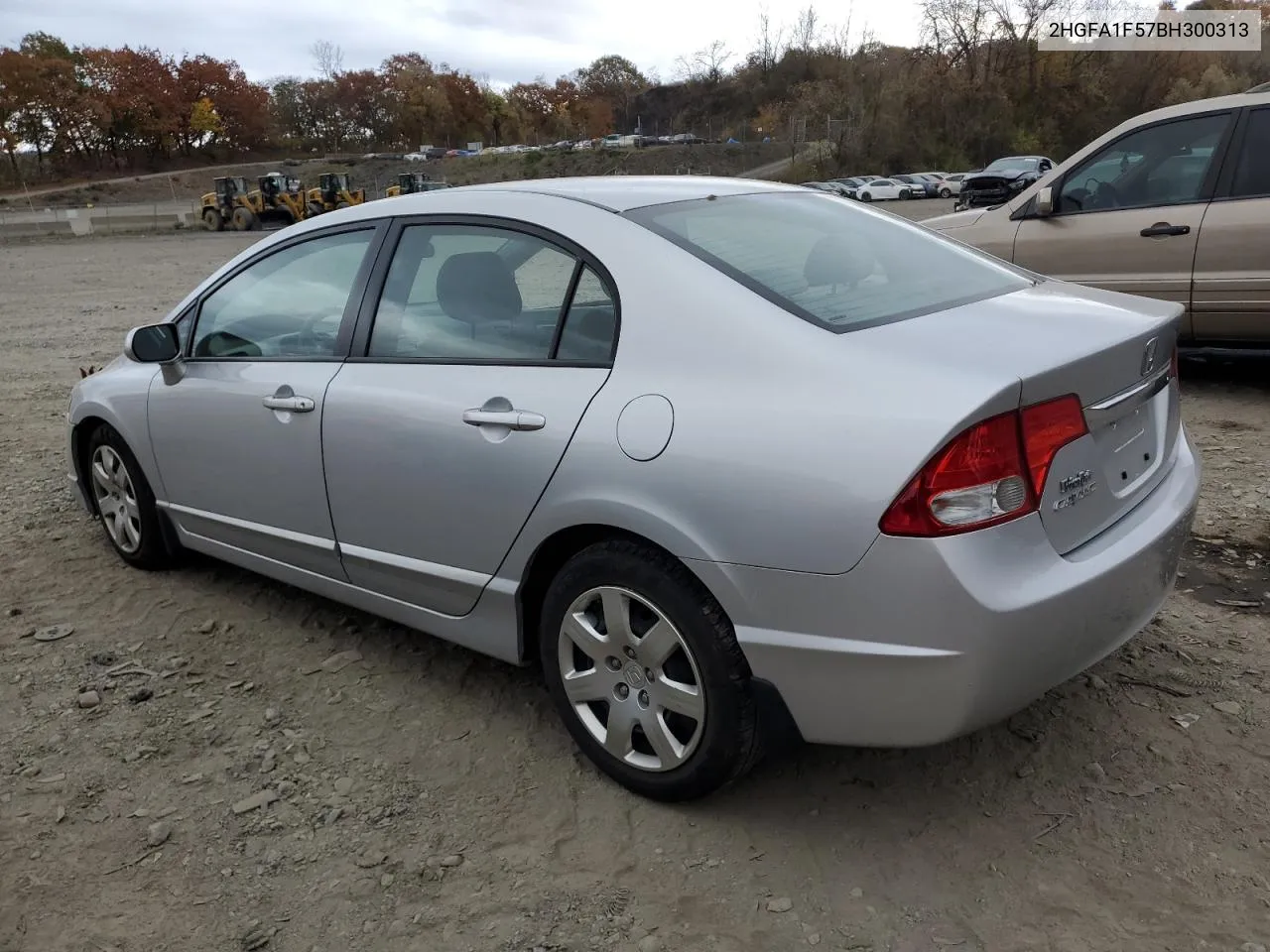 2011 Honda Civic Lx VIN: 2HGFA1F57BH300313 Lot: 78037604