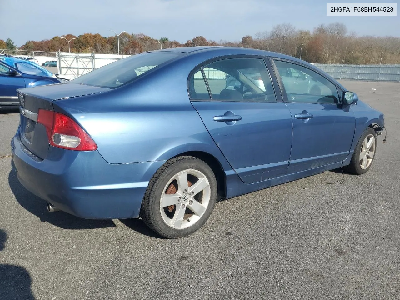 2011 Honda Civic Lx-S VIN: 2HGFA1F68BH544528 Lot: 78478364