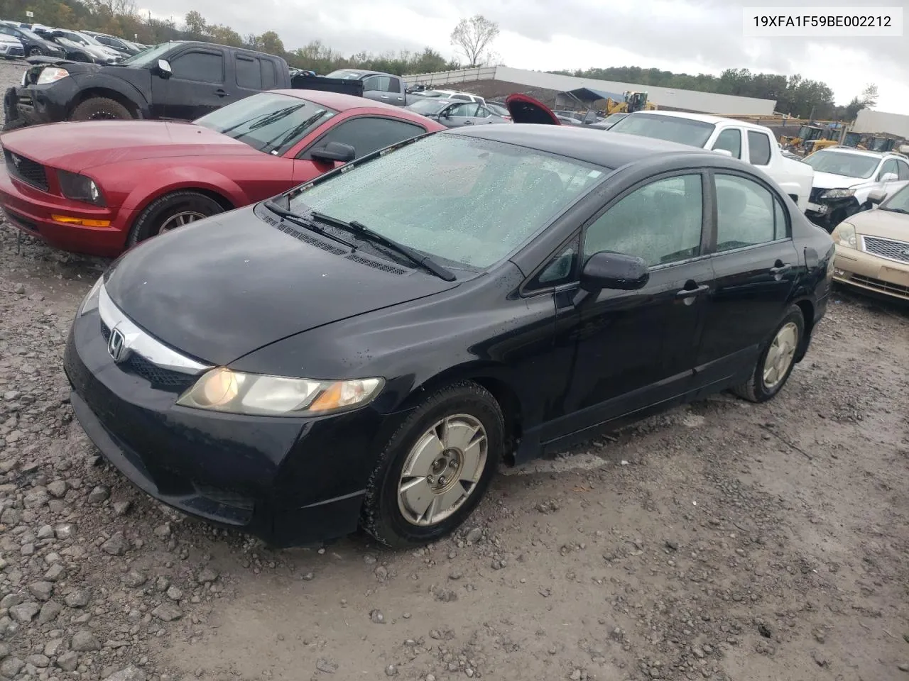 2011 Honda Civic Lx VIN: 19XFA1F59BE002212 Lot: 78666604