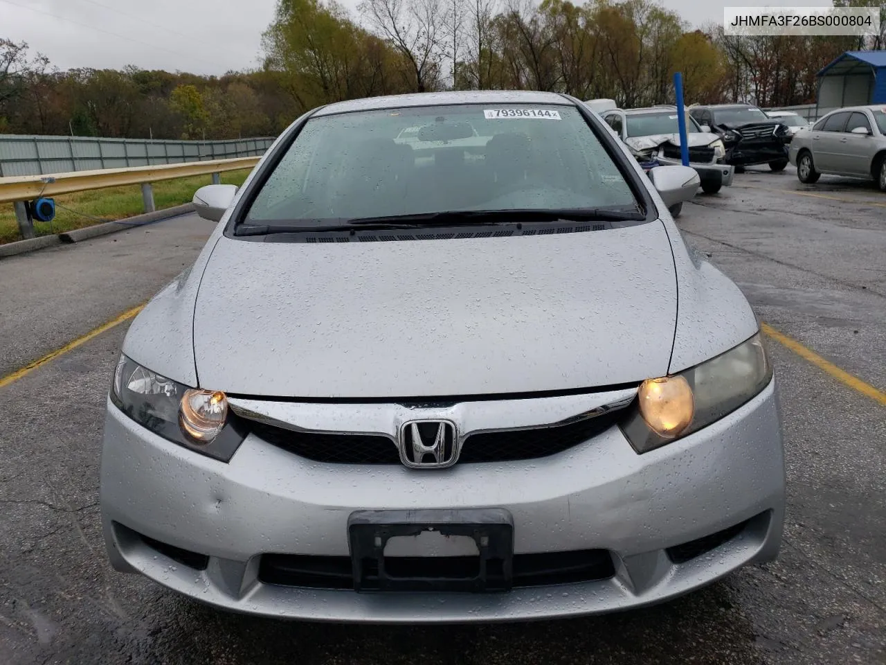 2011 Honda Civic Hybrid VIN: JHMFA3F26BS000804 Lot: 79396144