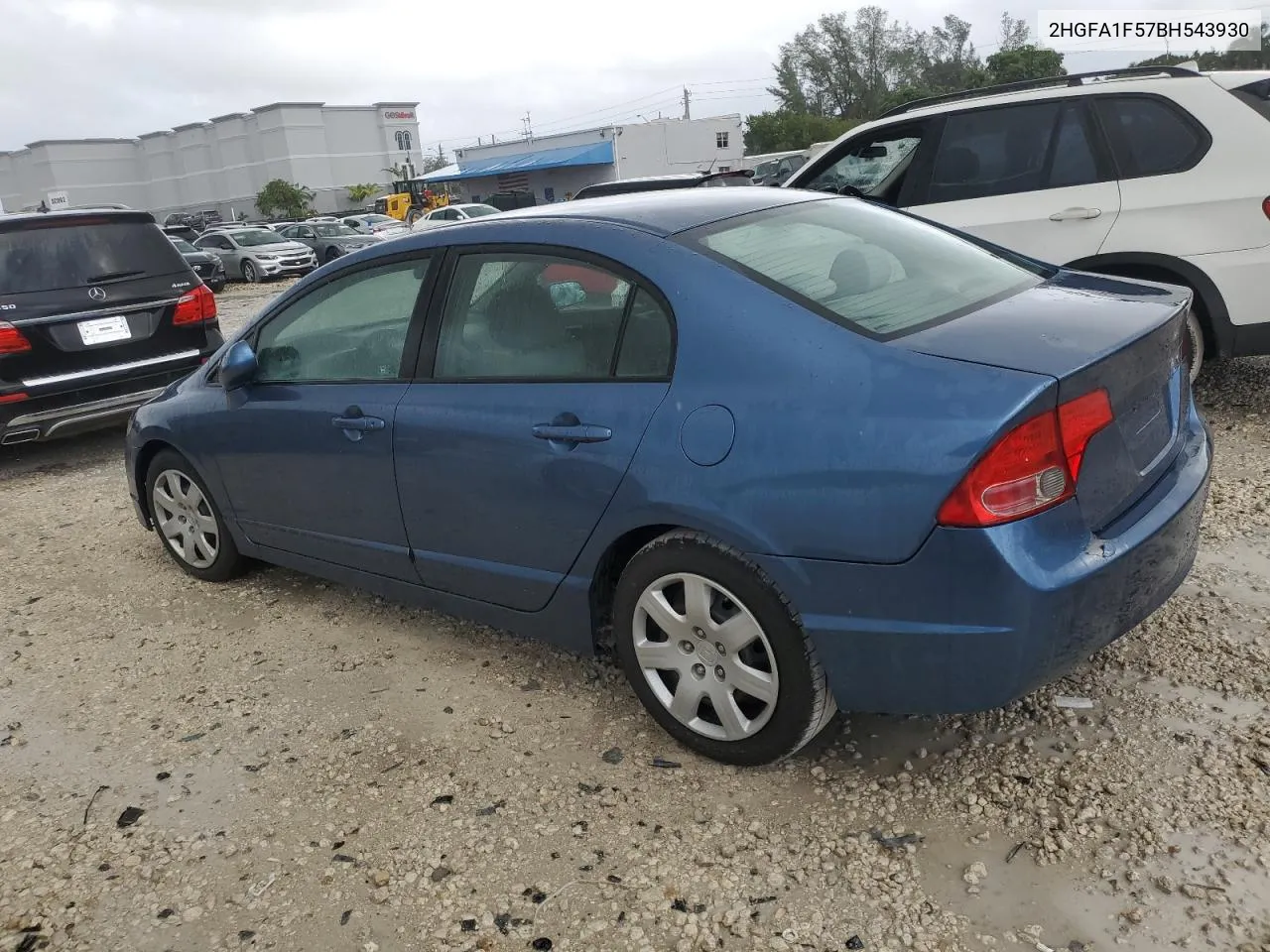 2011 Honda Civic Lx VIN: 2HGFA1F57BH543930 Lot: 79483424