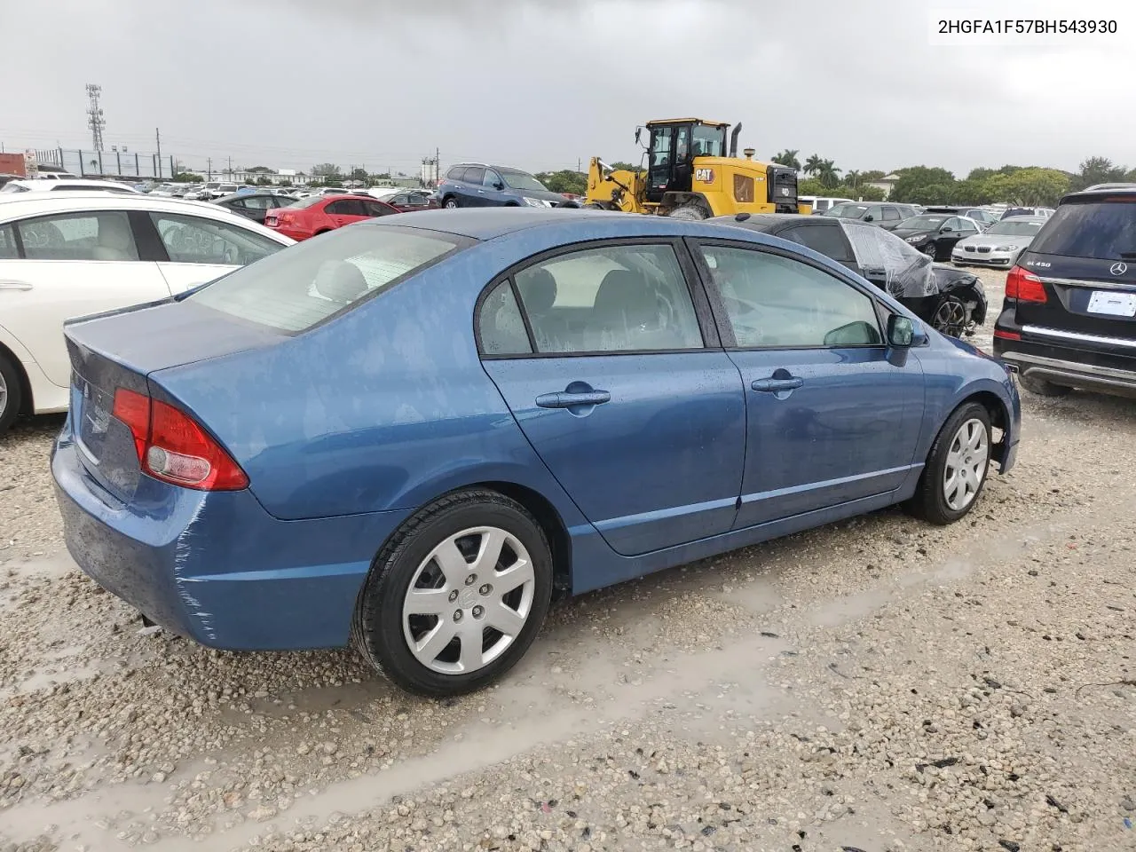 2011 Honda Civic Lx VIN: 2HGFA1F57BH543930 Lot: 79483424