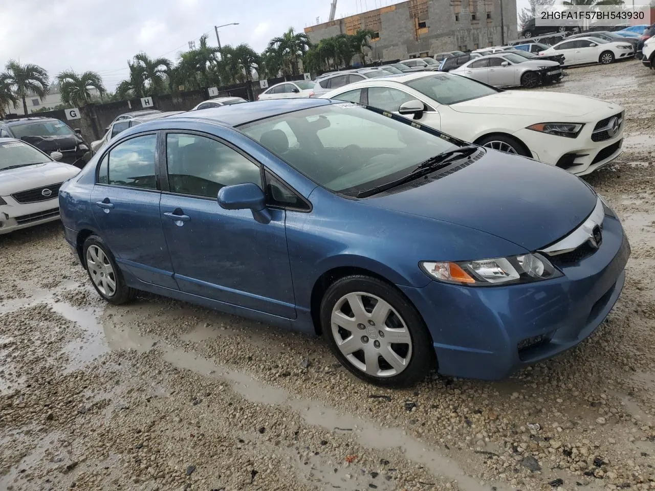 2011 Honda Civic Lx VIN: 2HGFA1F57BH543930 Lot: 79483424