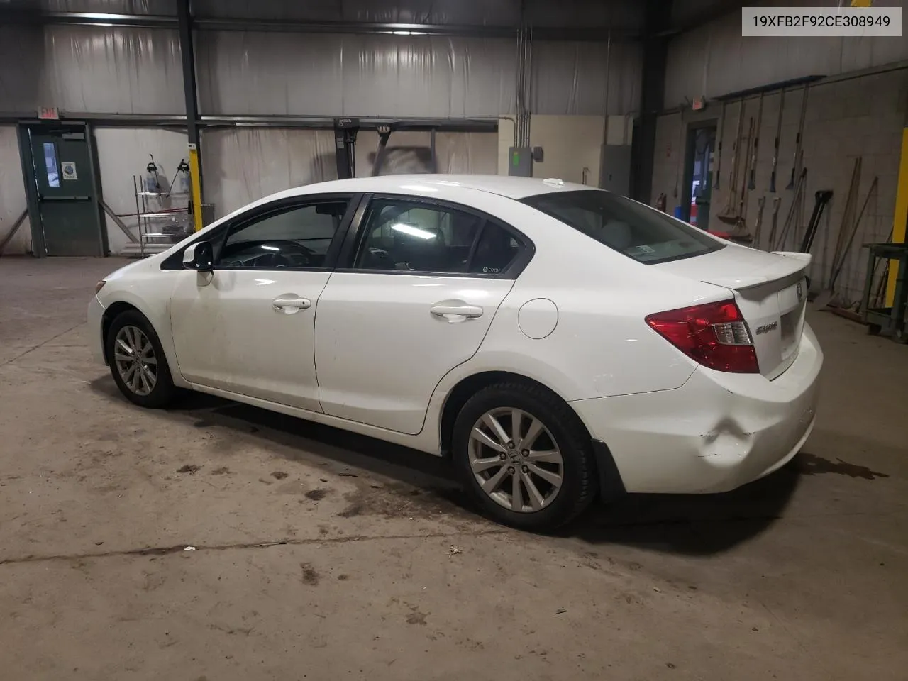 2012 Honda Civic Exl VIN: 19XFB2F92CE308949 Lot: 36626173