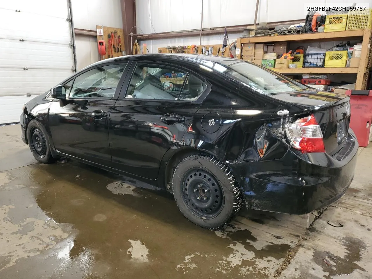 2012 Honda Civic Lx VIN: 2HGFB2F42CH059787 Lot: 45231114