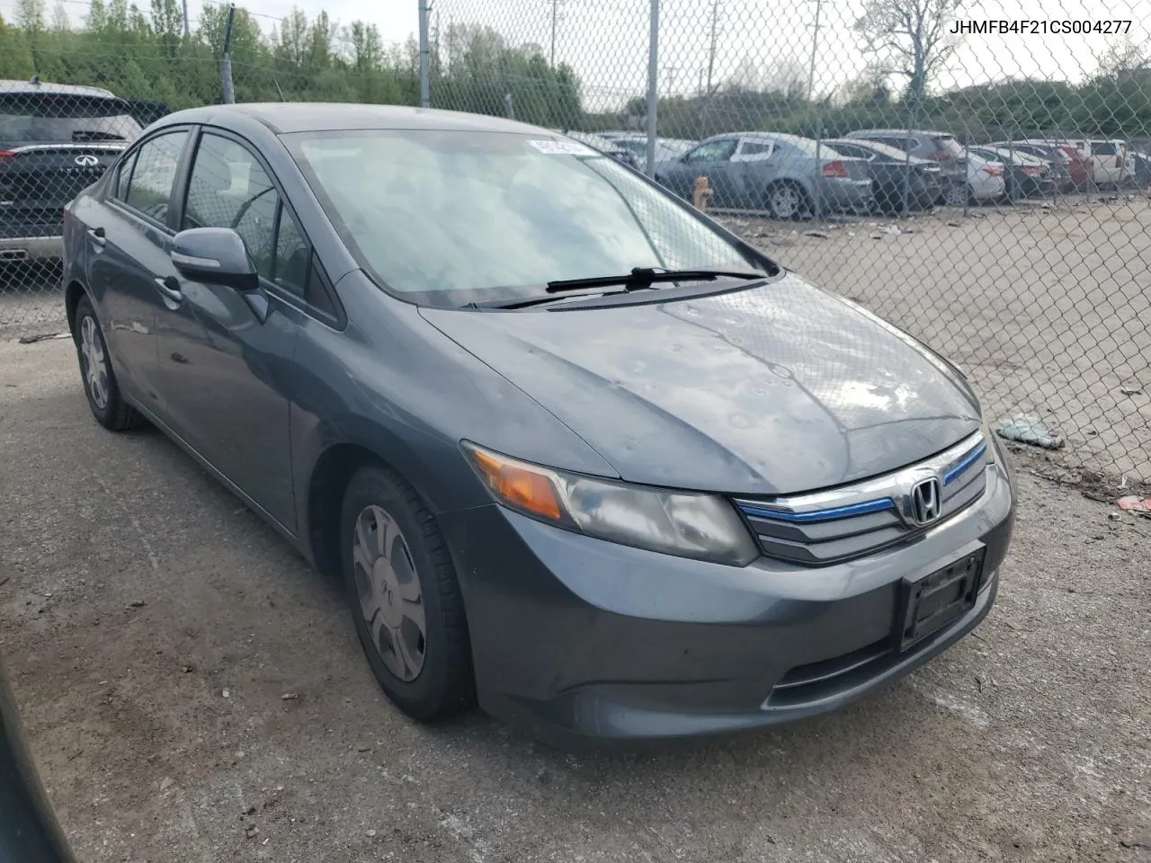 JHMFB4F21CS004277 2012 Honda Civic Hybrid