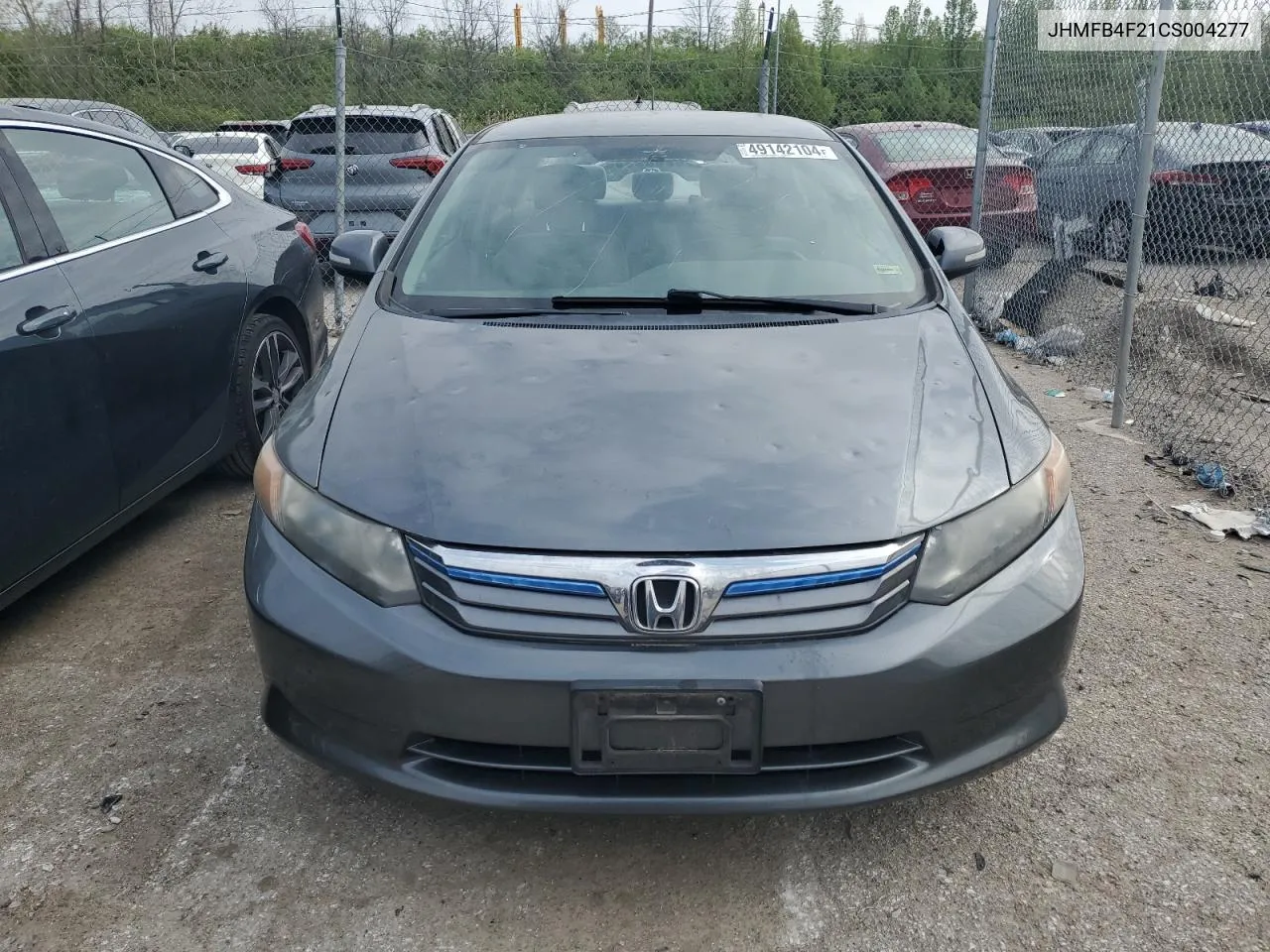 JHMFB4F21CS004277 2012 Honda Civic Hybrid