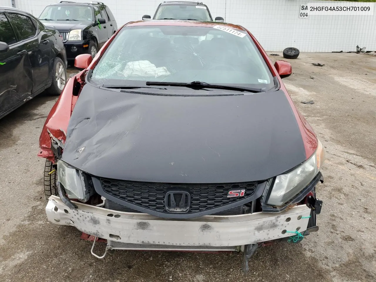 2HGFG4A53CH701009 2012 Honda Civic Si