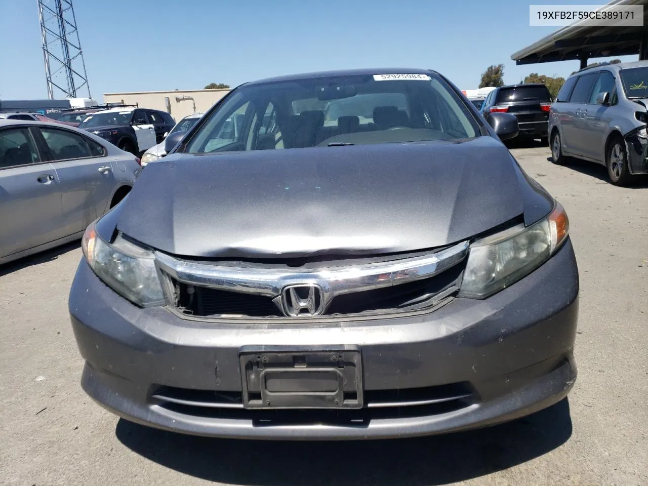 19XFB2F59CE389171 2012 Honda Civic Lx