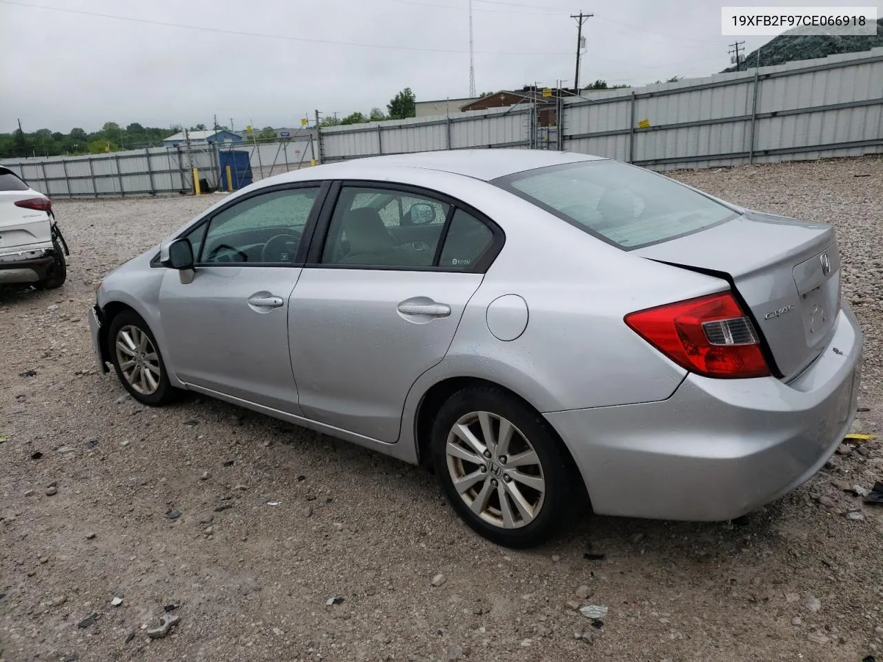 2012 Honda Civic Exl VIN: 19XFB2F97CE066918 Lot: 54689944