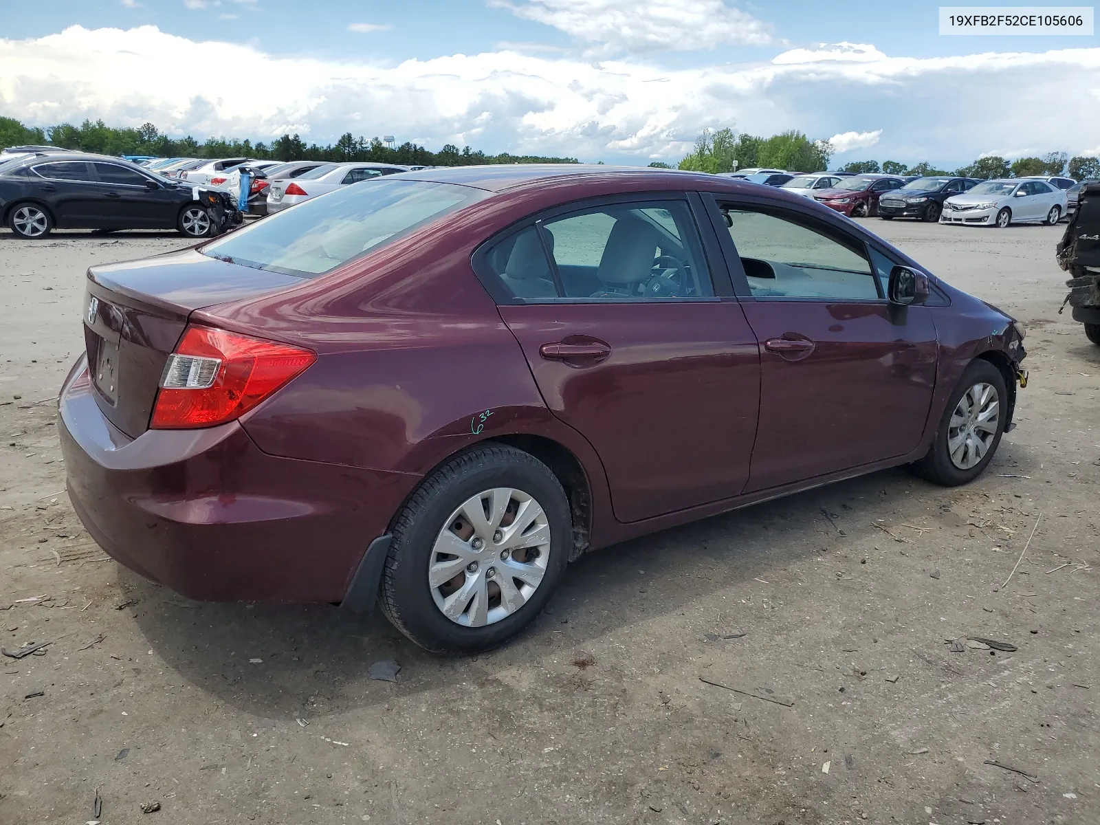 19XFB2F52CE105606 2012 Honda Civic Lx