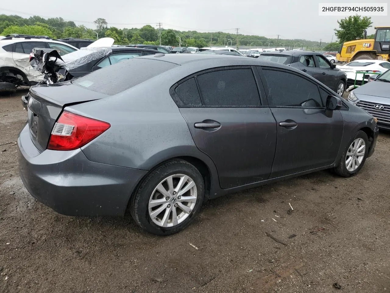 2HGFB2F94CH505935 2012 Honda Civic Exl