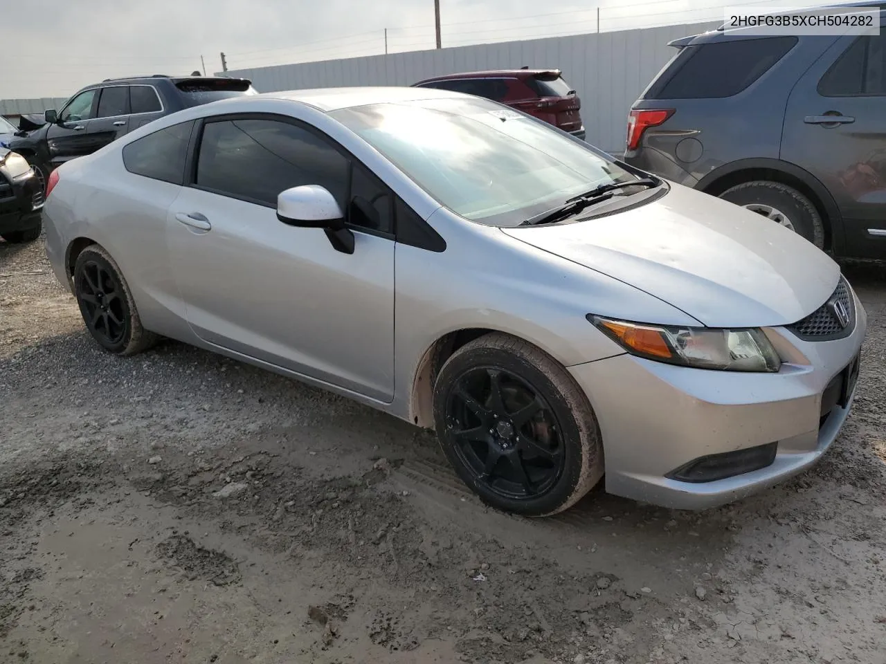 2012 Honda Civic Lx VIN: 2HGFG3B5XCH504282 Lot: 57546204