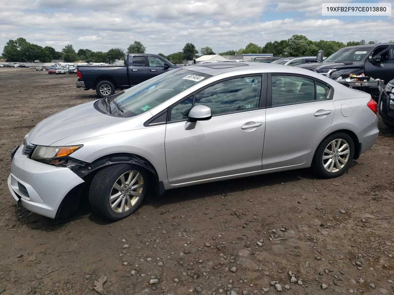 19XFB2F97CE013880 2012 Honda Civic Exl