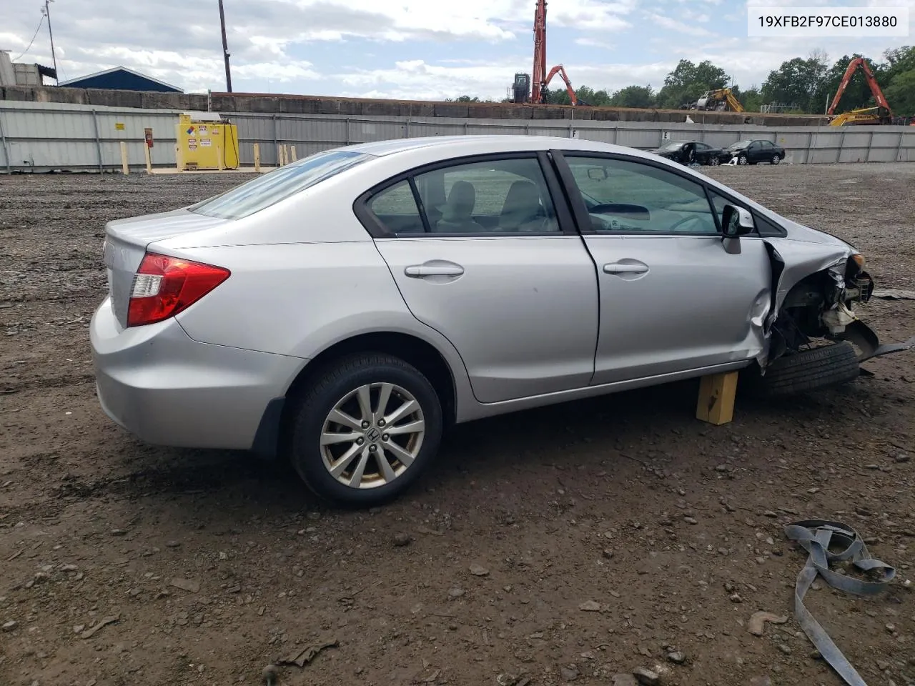 2012 Honda Civic Exl VIN: 19XFB2F97CE013880 Lot: 59819494