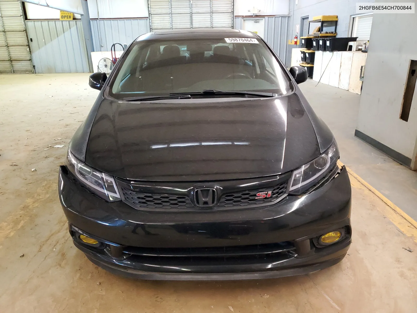 2HGFB6E54CH700844 2012 Honda Civic Si