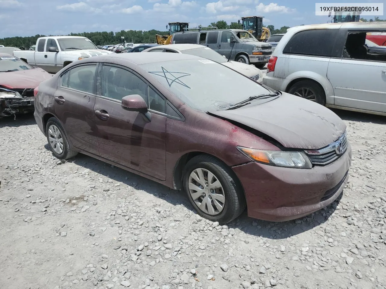 19XFB2F52CE095014 2012 Honda Civic Lx