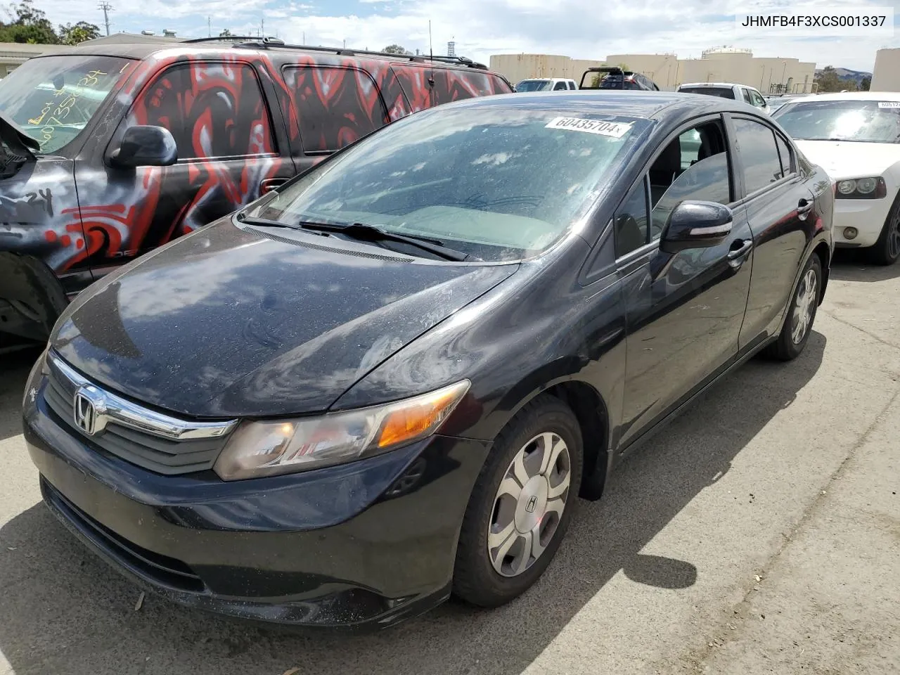 JHMFB4F3XCS001337 2012 Honda Civic Hybrid L