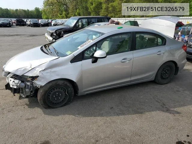 19XFB2F51CE326579 2012 Honda Civic Lx