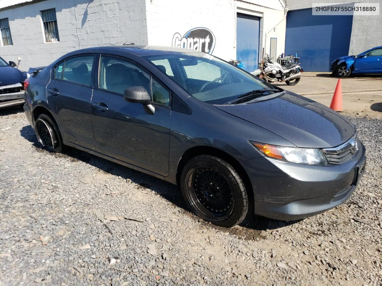 2HGFB2F55CH318880 2012 Honda Civic Lx