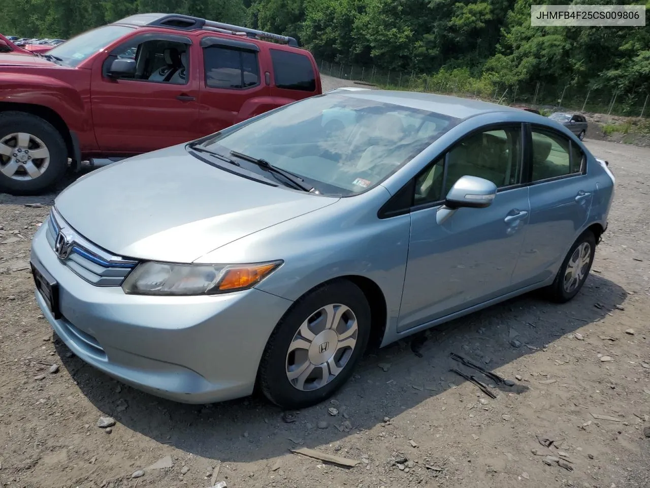 JHMFB4F25CS009806 2012 Honda Civic Hybrid