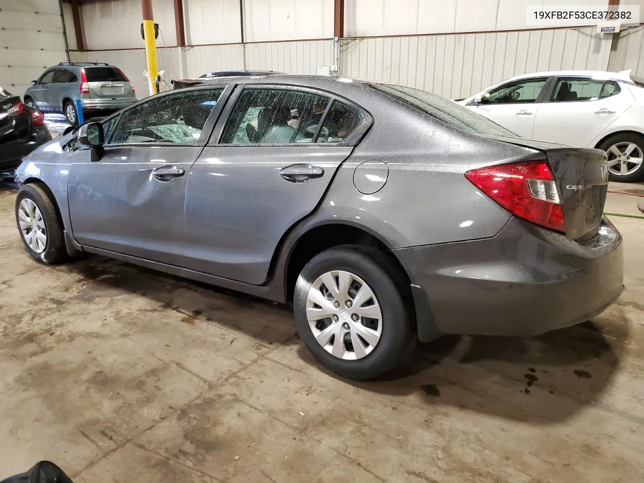 2012 Honda Civic Lx VIN: 19XFB2F53CE372382 Lot: 63057094