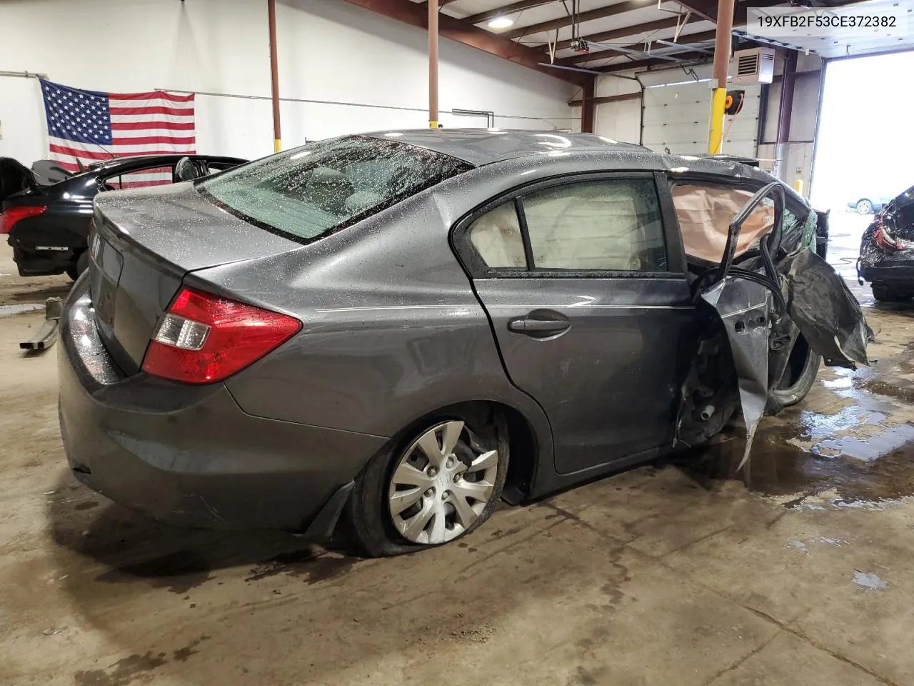 2012 Honda Civic Lx VIN: 19XFB2F53CE372382 Lot: 63057094