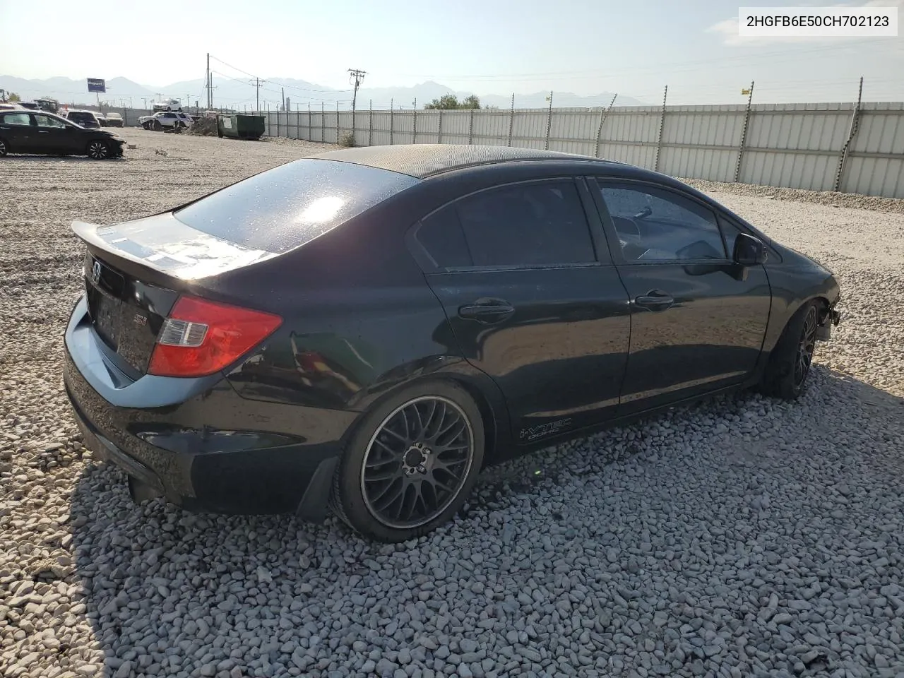 2HGFB6E50CH702123 2012 Honda Civic Si