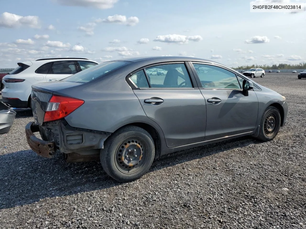 2012 Honda Civic Lx VIN: 2HGFB2F48CH023814 Lot: 65047264