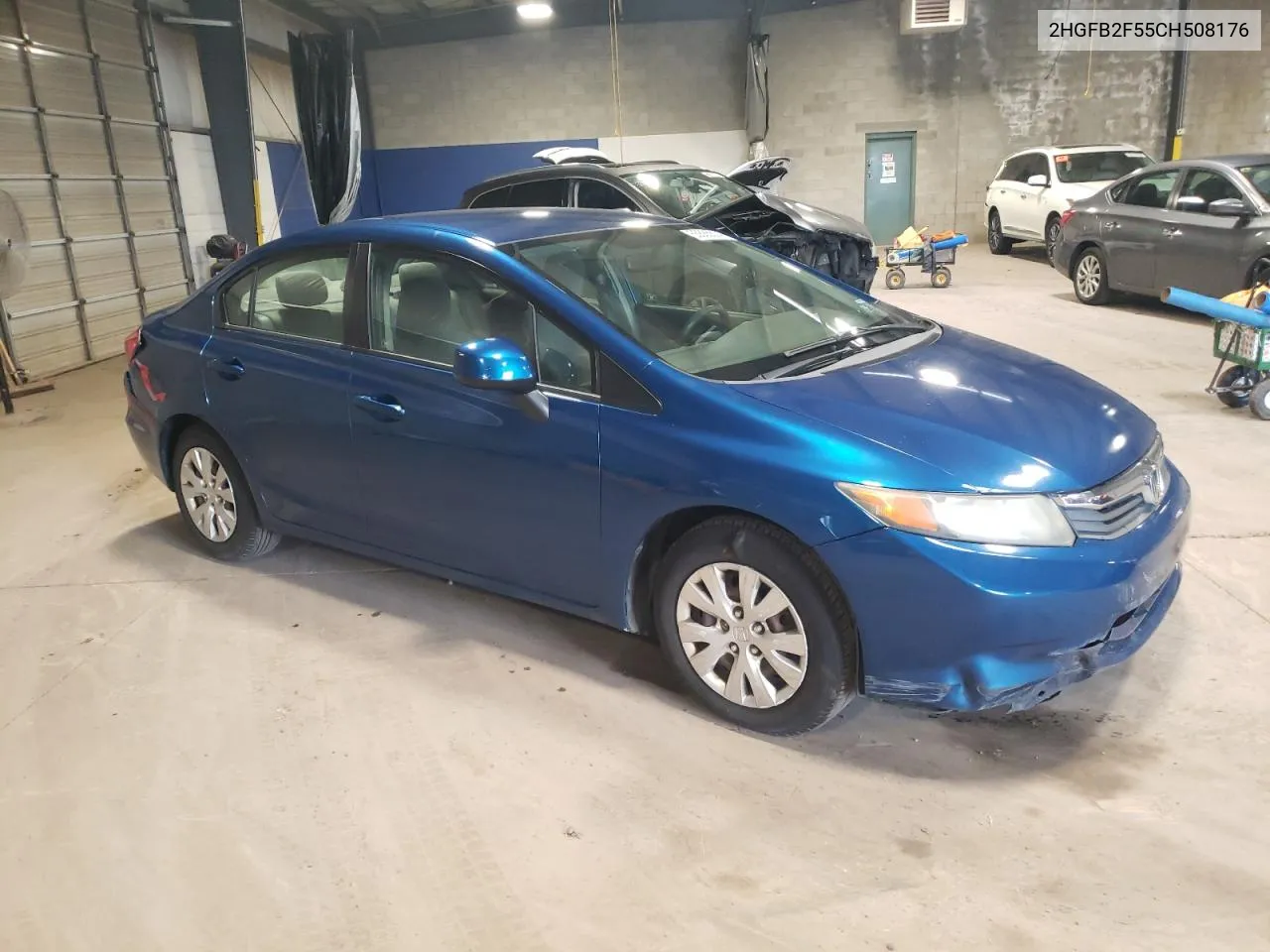 2012 Honda Civic Lx VIN: 2HGFB2F55CH508176 Lot: 65685804