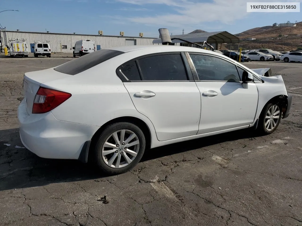 19XFB2F88CE315850 2012 Honda Civic Ex